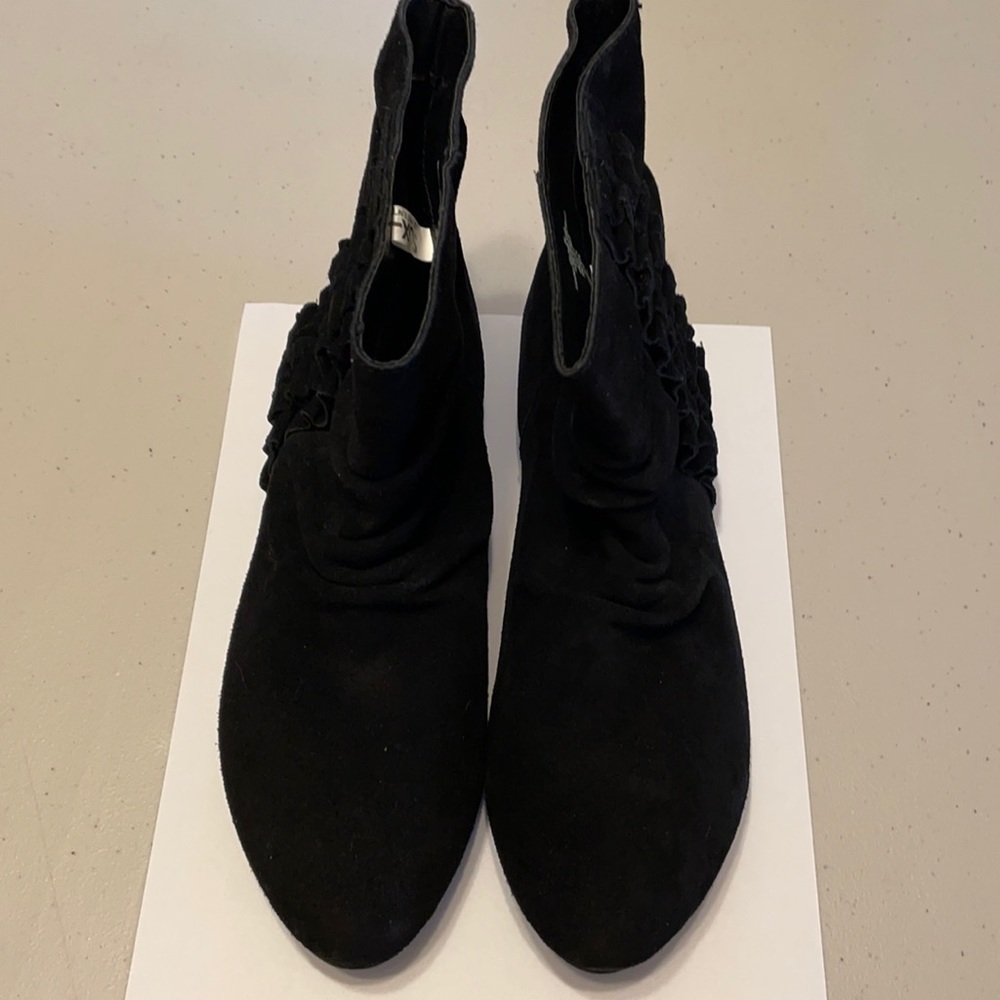 Xhilaration Black Suede short boots